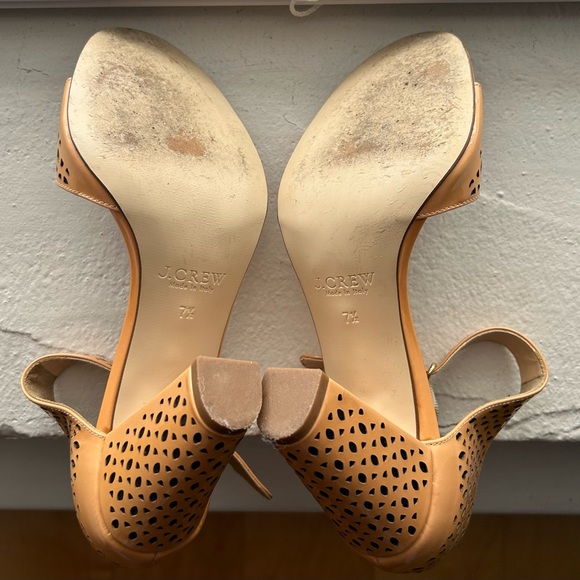 J Crew Patent Block Heel, 7.5 - Picture 9 of 9